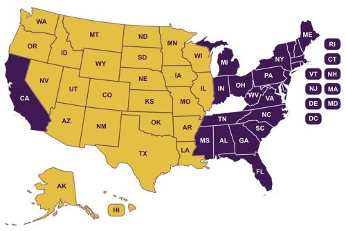 Territory: Arizona, Arkansas, Colorado, Idaho, Illinois, Iowa, Kansas, Lousiana, Minnesota, Missouri, Montana, Nebraska, Nevada, New Mexico, North Dakota, Oklahoma, Oregon, South Dakota, Texas, Utah, Washington, Wisconsin, Wyoming