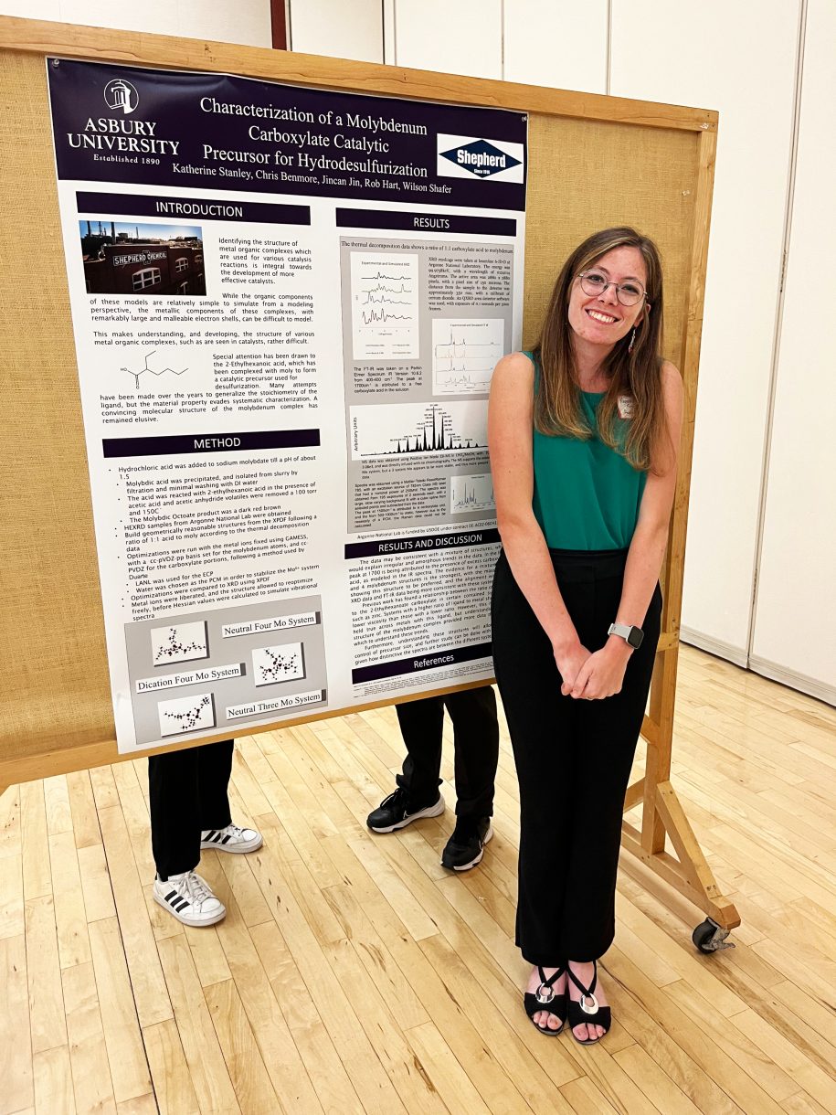 Asbury Chemistry Students Present Research At Science Conference